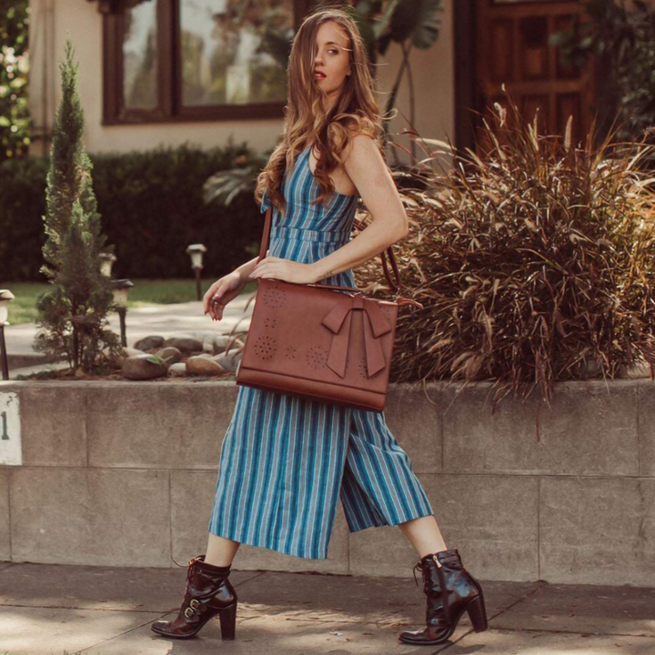 Helena™ | Bernadette – Sac à bandoulière avec nœuds