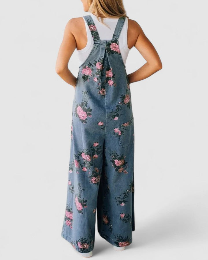 Helena™ | Mona  Elegancki Dżinsowy Ogrodniczki