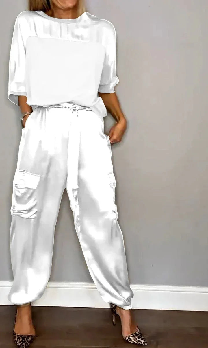 Helena™ | Villeneuve  Élégance Satinée Décontractée