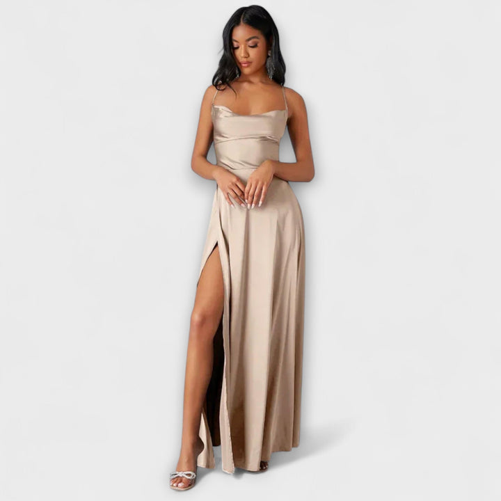Helena™ | Nora  Robe de Soirée en Satin