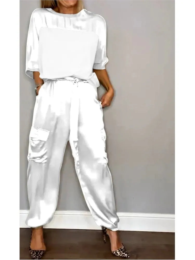 Helena™ | Villeneuve  Élégance Satinée Décontractée