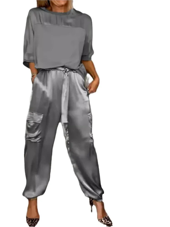 Helena™ | Villeneuve  Élégance Satinée Décontractée