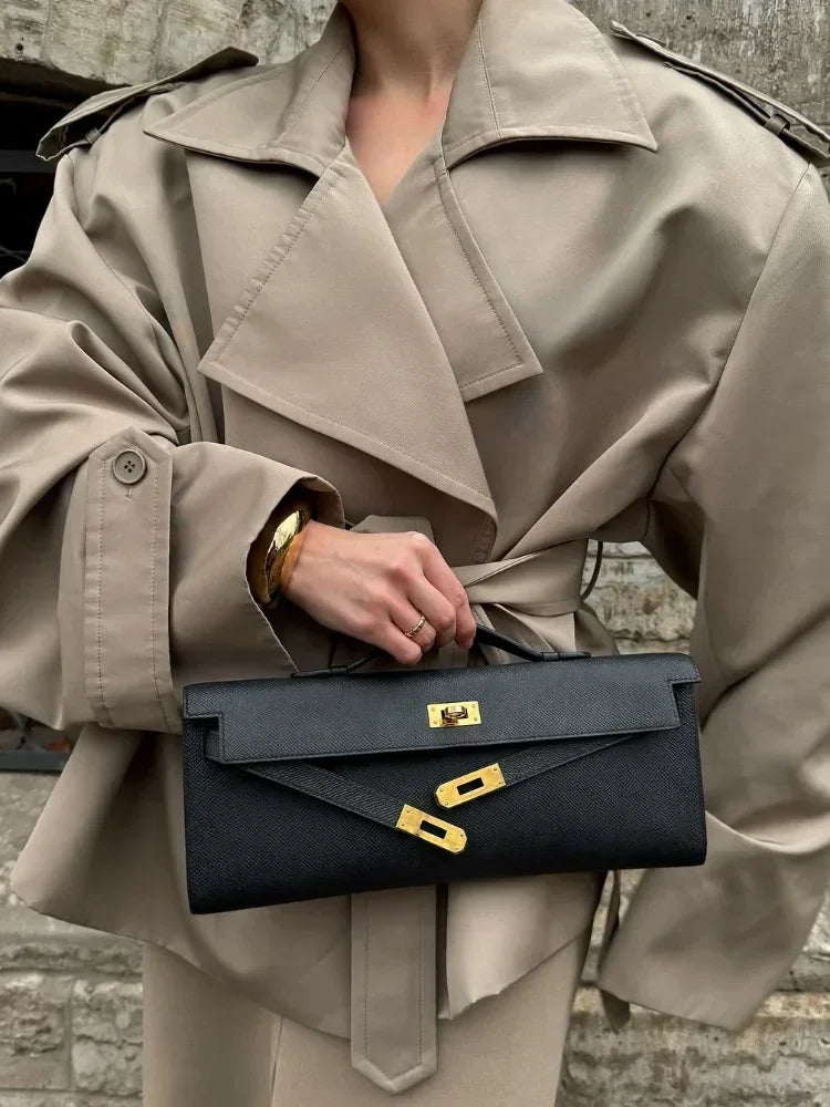 Helena™ | Villeneuve – Manteau Ceinturé Élégant