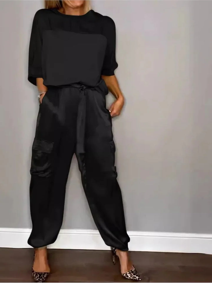 Helena™ | Villeneuve  Élégance Satinée Décontractée