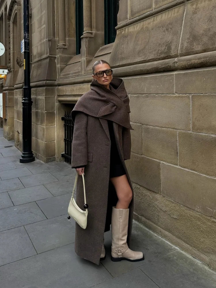 Helena™ | Villeneuve – Manteau Café Chic