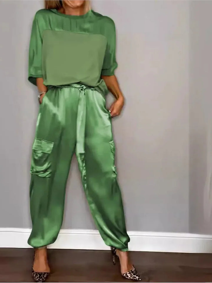 Helena™ | Villeneuve  Élégance Satinée Décontractée