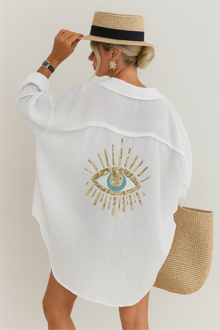 Helena™ | Luna  Chemise à paillettes