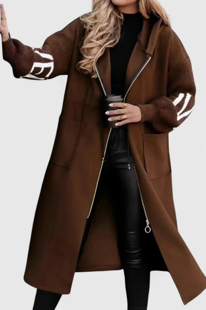 Helena™ | Vaye  Elegancki Płaszcz z Kapturem