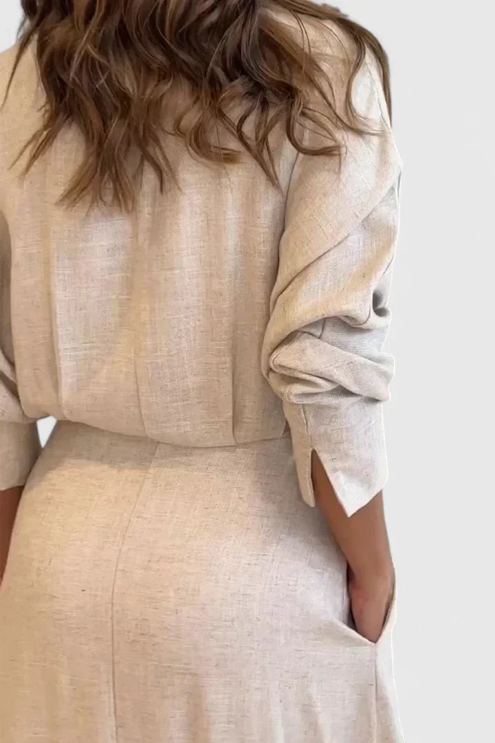 Helena™ | Monique  Elegancka Maxi Sukienka