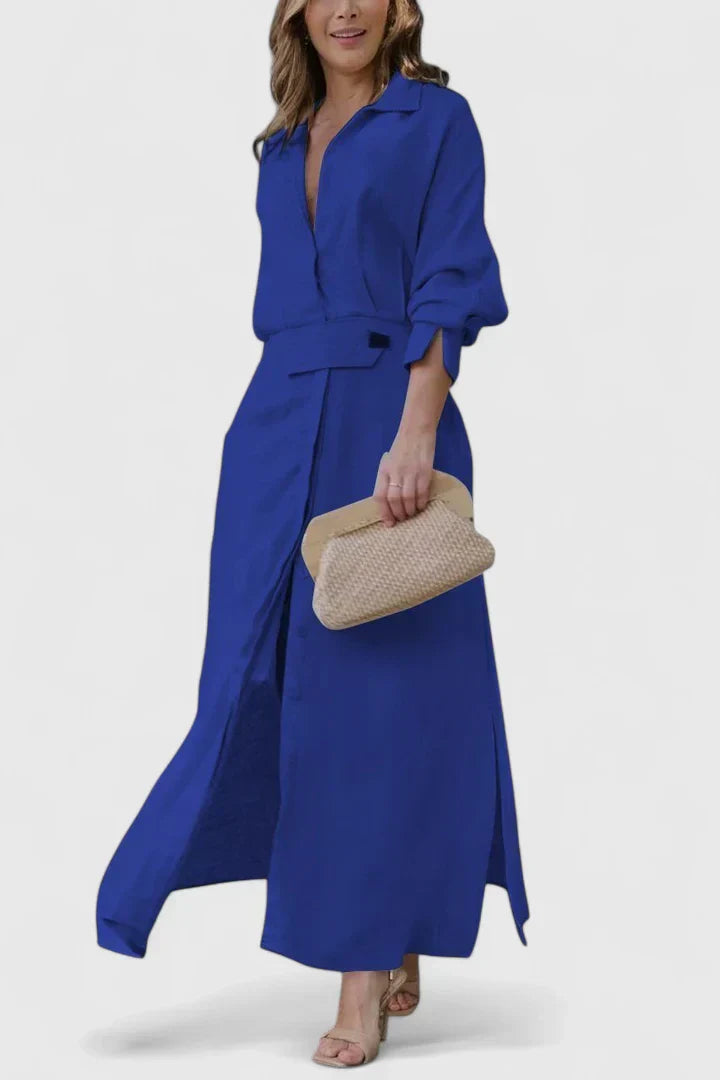 Helena™ | Monique  Elegancka Maxi Sukienka