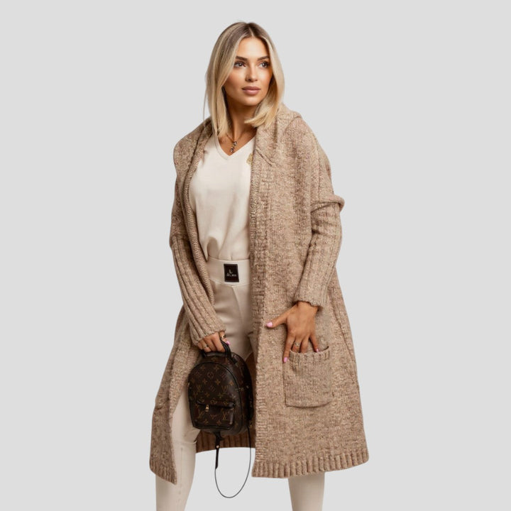 Helena™ | Avencea  Veste longue en tricot