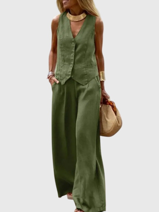 Helena™ | Mabel  Elegancki Dwuczęściowy Zestaw