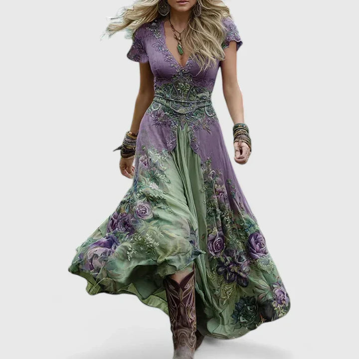 Helena™ | Sydneighh  Elegancka Maxi Sukienka