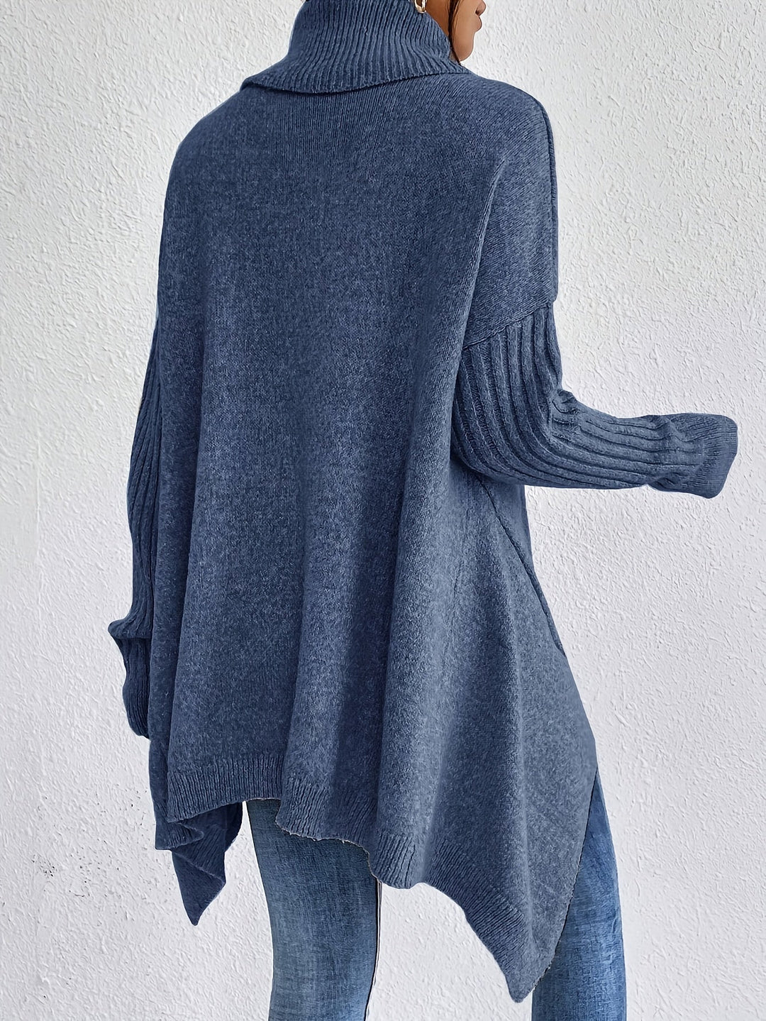 Helena™ | Isla  Pull Oversize à Col Roulé