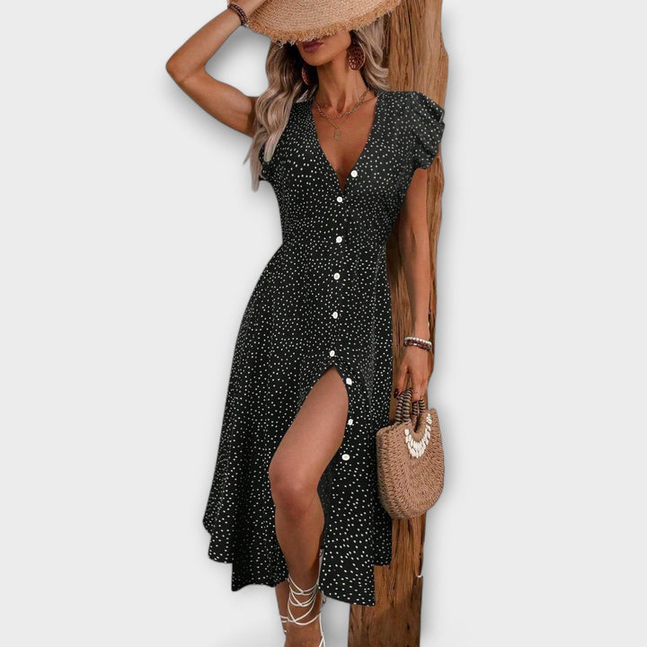 Helena™ | Maribeth  Stylowa Sukienka Aliniowa