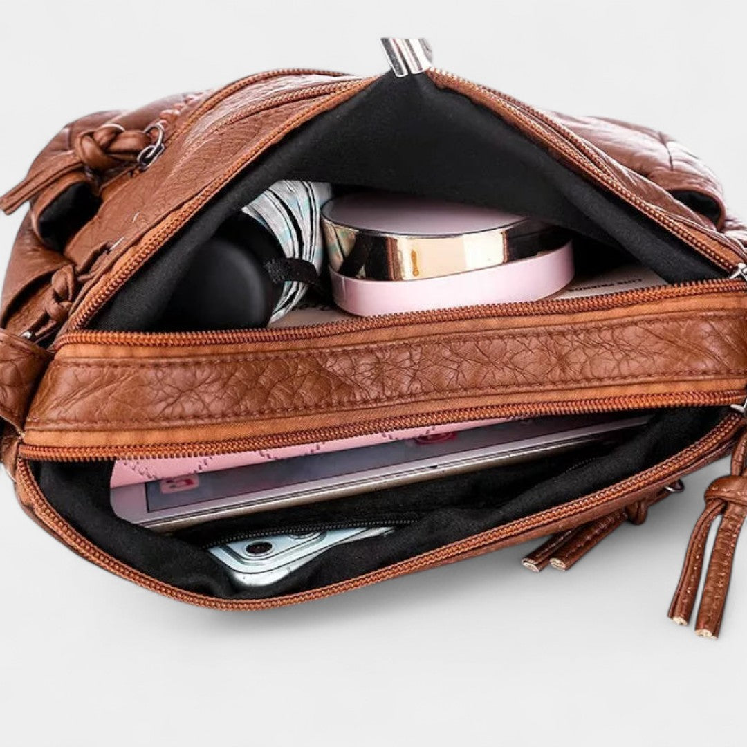 Helena™ | Camilla  Sac en Cuir Raffiné