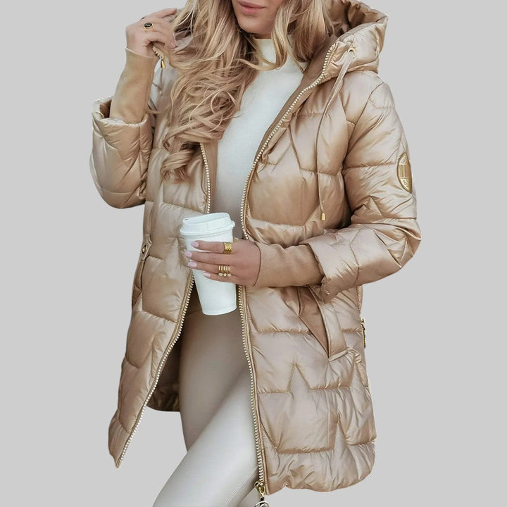 Helena™ | Cecilia  Élégant manteau d'automne avec capuche