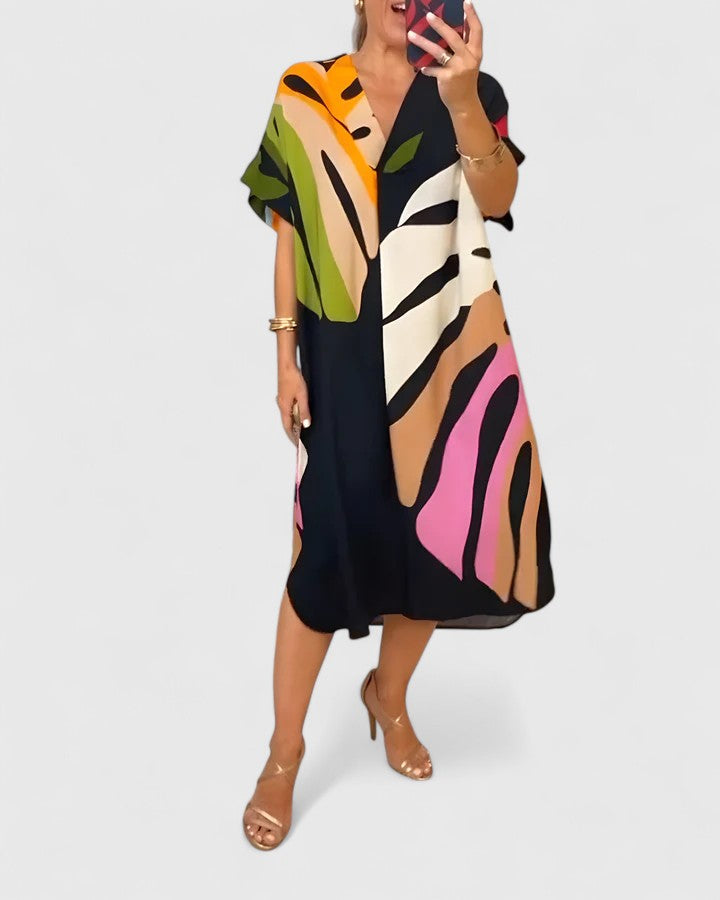 Helena™ | Cymarie  Wygodna Sukienka