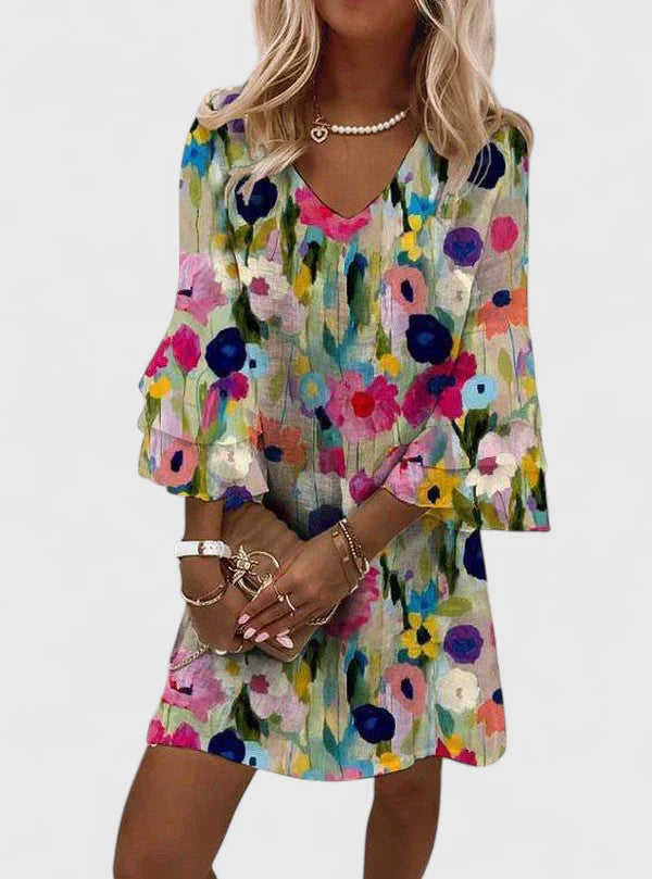 Helena™ | Elviera  Elegancka Mini Sukienka