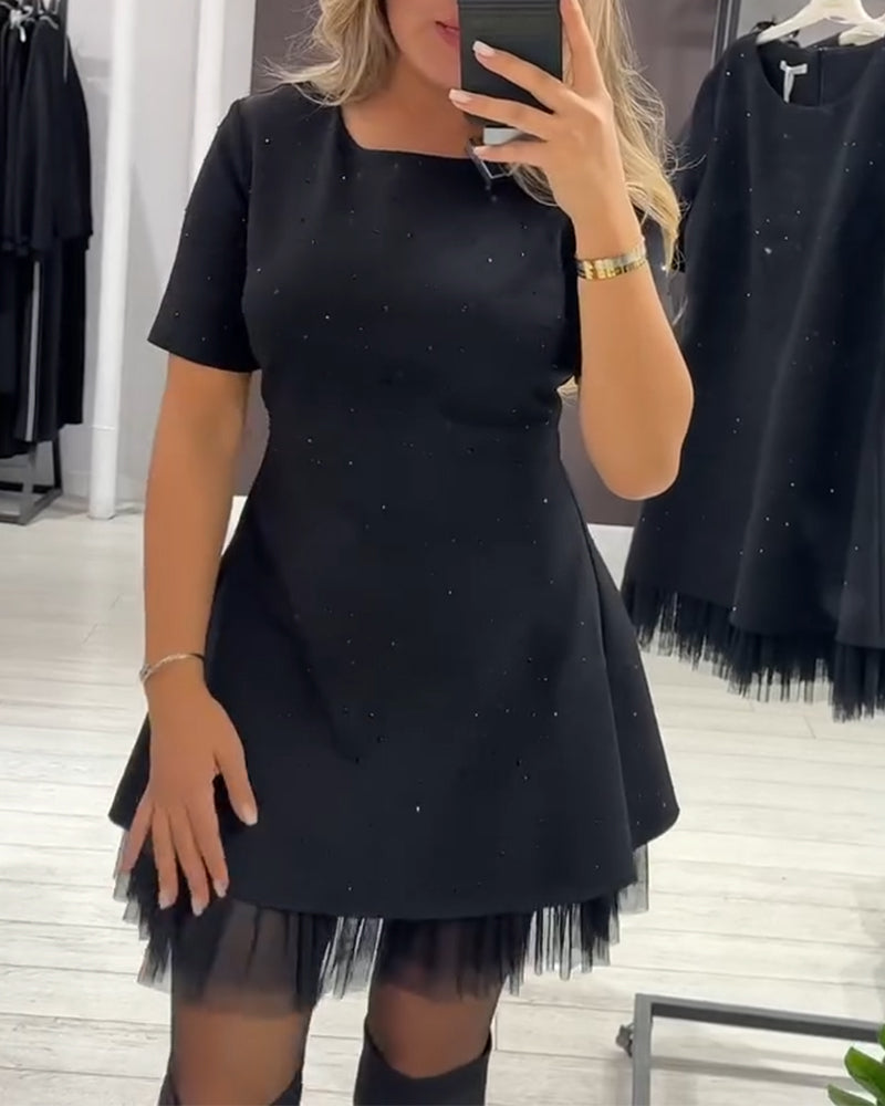 Helena™ | Elegancka sukienka z subtelnym połyskiem