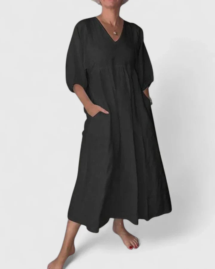 Helena™ | Thalyssa  Elegancka Maxi Sukienka