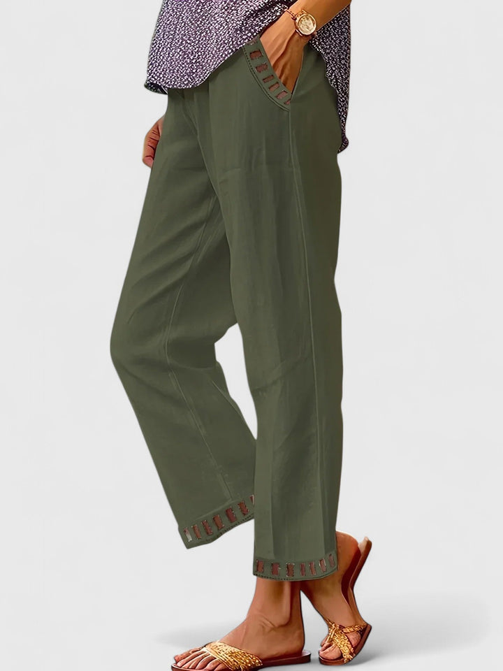 Helena™ | Skyla  Wyrafinowane Spodnie