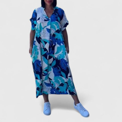 Helena™ | Shamcey  Wyrafinowana Sukienka Kwiatowa