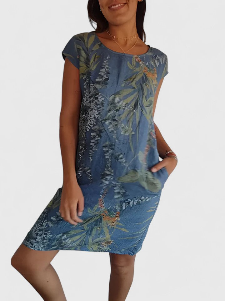 Helena™ | Vianna  Wygodna Sukienka Letnia