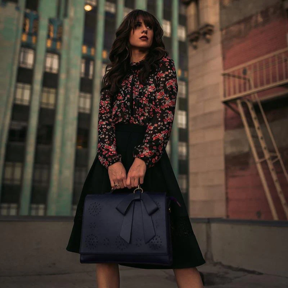 Helena™ | Bernadette – Sac à bandoulière avec nœuds