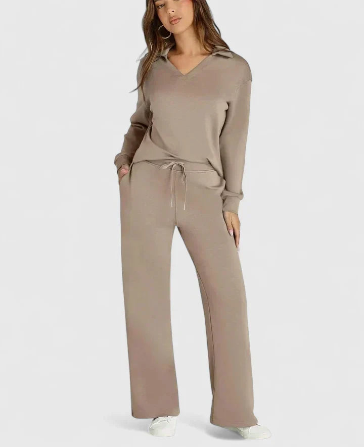 Helena™ | Anzhelee  Stylowy Dwuczęściowy Zestaw