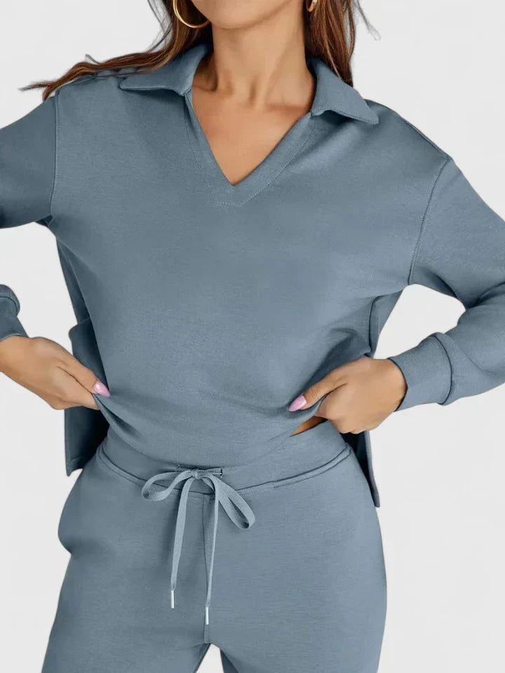 Helena™ | Anzhelee  Stylowy Dwuczęściowy Zestaw