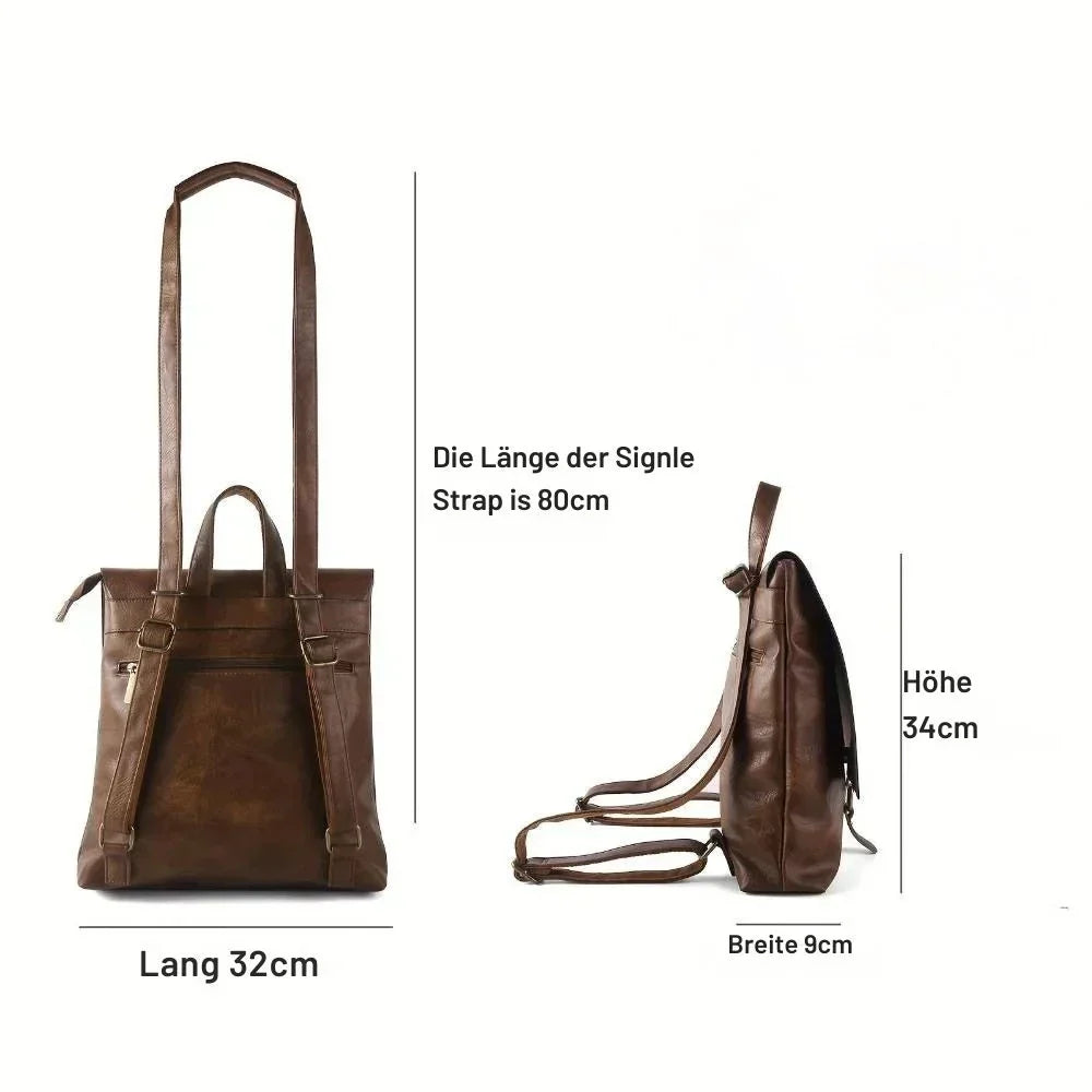 Helena™ | Ermelinde – Sac à dos rétro multifonctionnel