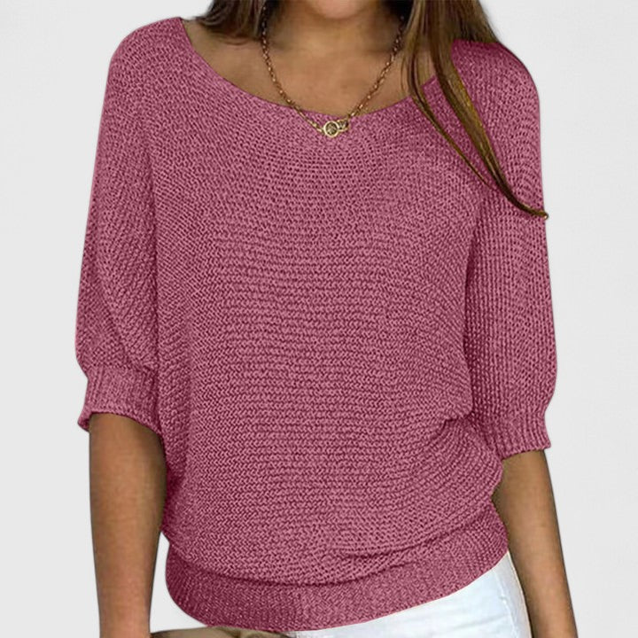 Helena™ | Rachel  Pull en Tricot Sans Effort