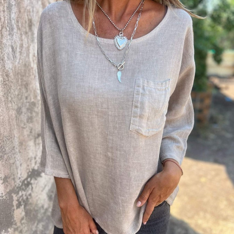 Helena™ | Luna  Chemise décontractée en coton