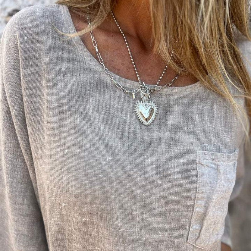 Helena™ | Luna  Chemise décontractée en coton