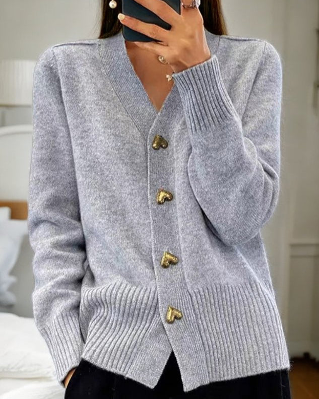 Helena™ | Villeneuve  Élégant Cardigan Romantique