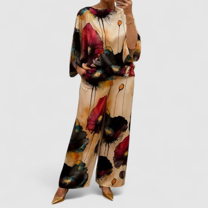 Helena™ | Monica  Elegancki Dwuczęściowy Zestaw